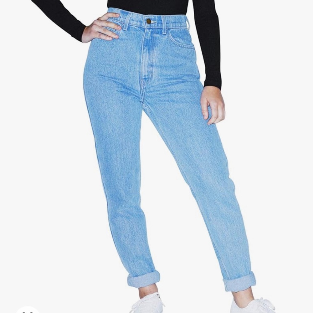 American Apparel high waisted jean